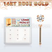 drnb26 nose bone gold nose