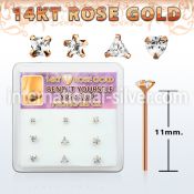 drys13 bend it to fit nose studs gold nose