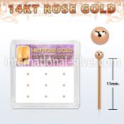 drys5 925 silver bend it yourself nose studs nose piercing