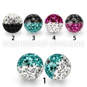 emfr8 loose body jewelry parts surgical steel 316l belly button