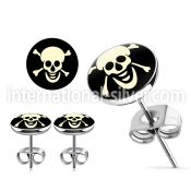 er272 stainless steel earring studs