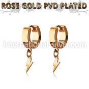 errlit anodized surgical steel +huggie choose  piercing