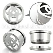 fsha tunnels gauges surgical steel 316l ear lobe