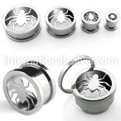 fspi tunnels gauges surgical steel 316l ear lobe