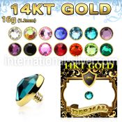 g14ifb5 dermals gold surface piercings