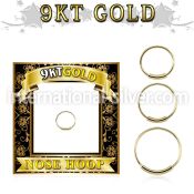 g9end gold seamless and segment rings nose piercing