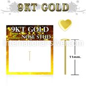 g9ysht bend it to fit nose studs gold 