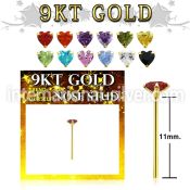 g9yzhm1 gold bend it yourself nose studs nose piercing