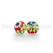 gmfr6 loose body jewelry parts surgical steel 316l 