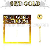 gnbb9 nose bone gold nose