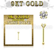 gnpdb9 nose bone gold 