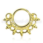 gpsepv12 seamless segment rings silver 925 septum