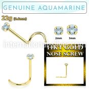 gscge8 l shape nose studs gold nose