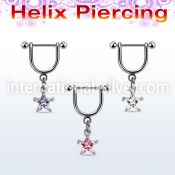 heuz11 straight barbells surgical steel 316l helix