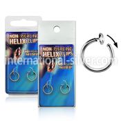 hlcirx fake illusion hoops others belly button