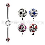 inbfr5a straight barbells surgical steel 316l