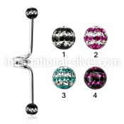 incfr5d straight barbells surgical steel 316l