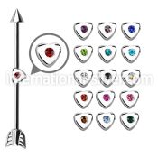 indsh22 straight barbells surgical steel 316l