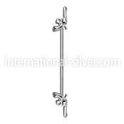 indsh30 straight barbells surgical steel 316l helix