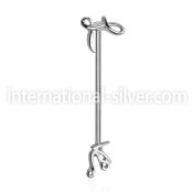 indsh31 straight barbells surgical steel 316l helix