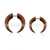 ipcsw cheaters  illusion plugs and tapers organic body jewelry ear lobe