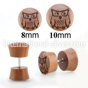 iplswg cheaters  illusion plugs and tapers organic body jewelry ear lobe