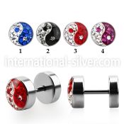 ipmcryy cheaters  illusion plugs and tapers surgical steel 316l belly button