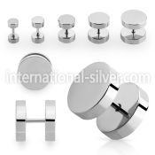 iprd cheaters  illusion plugs and tapers surgical steel 316l belly button