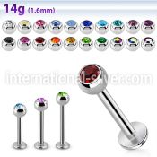 lbc4 labrets lip rings surgical steel 316l labrets chin