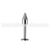 lbecn3 labrets lip rings surgical steel 316l labrets chin