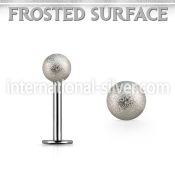 lbfo3 labrets lip rings surgical steel 316l labrets chin