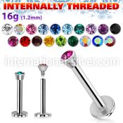 lbic labrets lip rings surgical steel 316l labrets chin