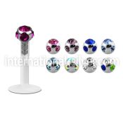 lbica labrets lip rings bioflex ptfe labrets chin