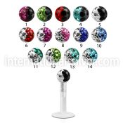 lbifr3e labrets lip rings bioflex ptfe labrets chin