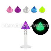 lbiglcn3 labrets lip rings bioflex ptfe labrets chin