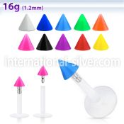 lbisacn3 labrets lip rings bioflex ptfe labrets chin