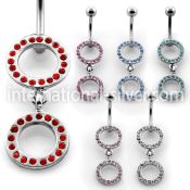 mcd2rd belly rings surgical steel 316l belly button