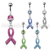 mcd501f belly rings surgical steel 316l belly button