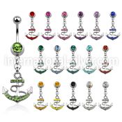 mcd540 belly rings surgical steel 316l belly button