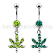mcd577 belly rings surgical steel 316l belly button