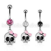 mcd650 belly rings surgical steel 316l belly button