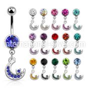 mcd734 belly rings surgical steel 316l belly button