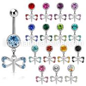 mcd761 surgical steel belly bananas belly piercing