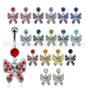 mcdbut7 belly rings surgical steel 316l belly button