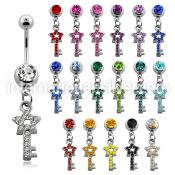 mcdstky belly rings surgical steel 316l belly button