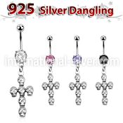 mcdvd11 belly rings surgical steel 316l belly button