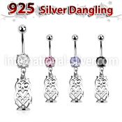 mcdvd15 belly rings surgical steel 316l belly button