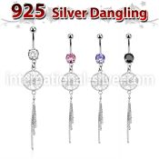 mcdvd25 belly rings surgical steel 316l belly button