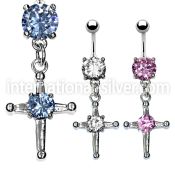 mcdz14 belly rings surgical steel 316l belly button