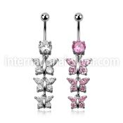 mcdz289 belly rings surgical steel 316l belly button